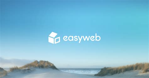 sign up for easyweb.